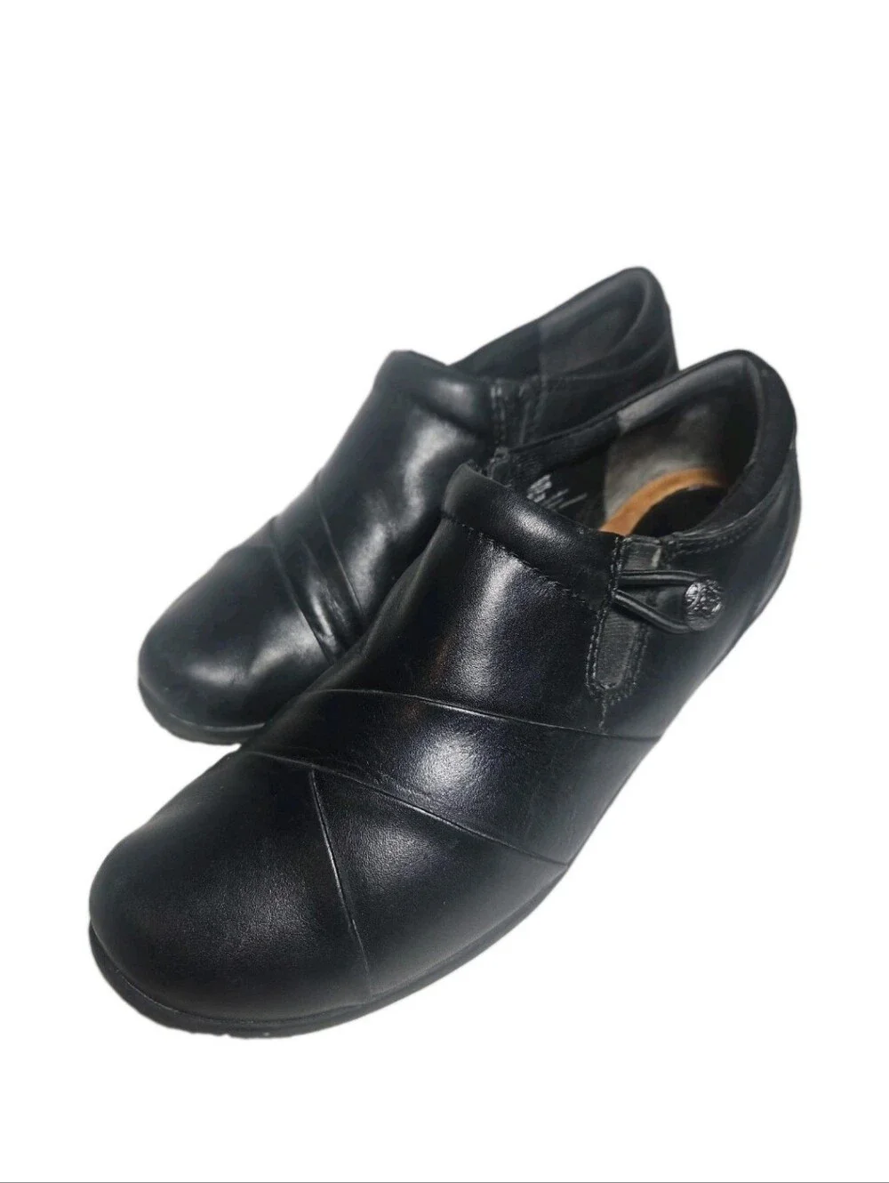 Clarks classic black
